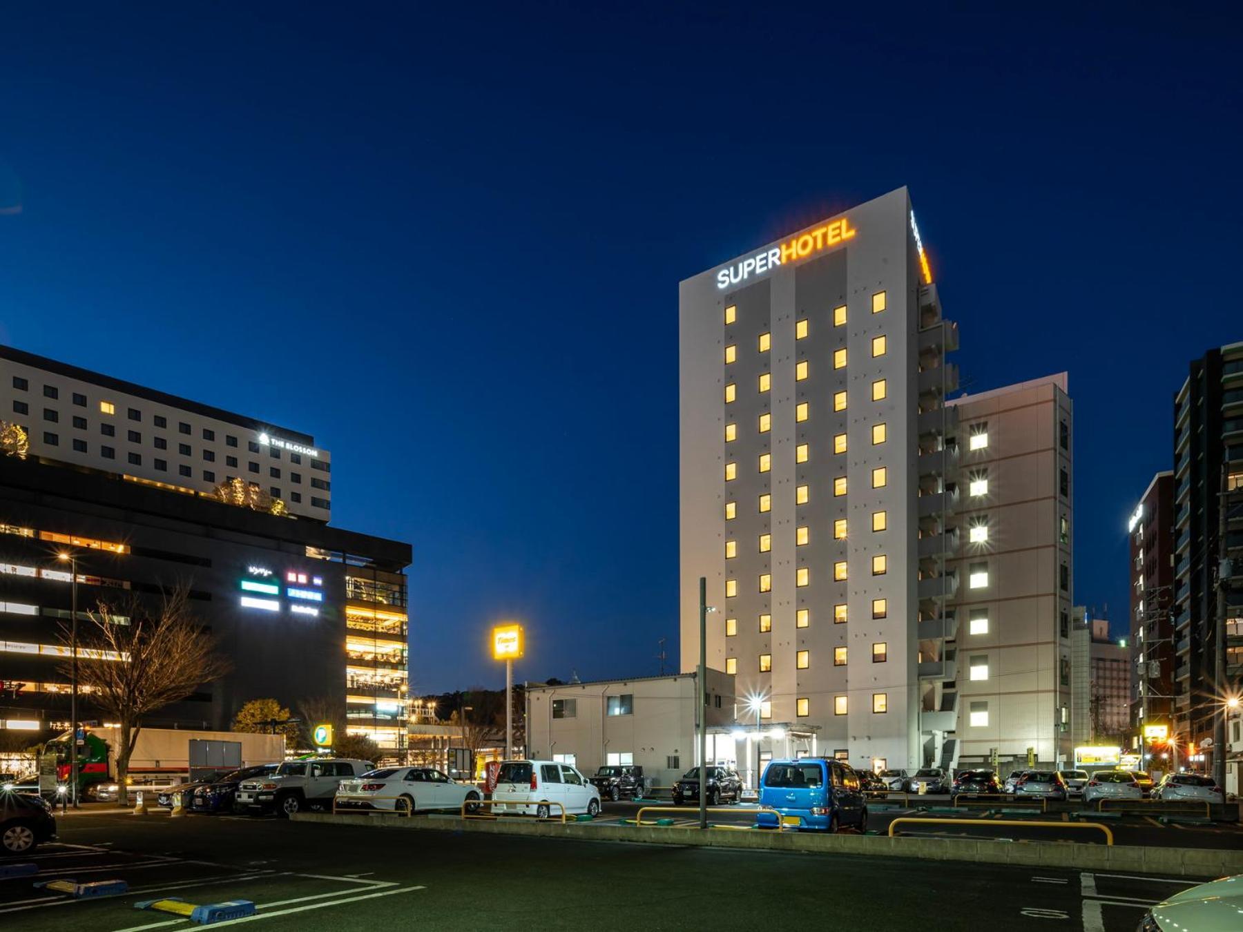 Super Hotel Kumamoto Ekimae Natural Hot Springs מראה חיצוני תמונה